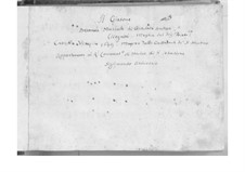 Jason: Prologue by Pietro Francesco Cavalli