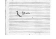 Ormindo: Prologue by Pietro Francesco Cavalli