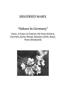 Sakura In Germany: Sakura In Germany by Siegfried Marx