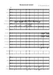 Six Moments Musicaux, Op.16: No.3 by Sergei Rachmaninoff