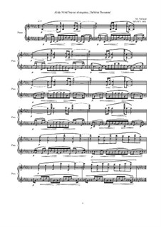 Alida No.14d for piano 'Ria', MVWV 1451: Alida No.14d for piano 'Ria' by Maurice Verheul