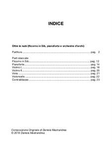 Oltre le nubi: Oltre le nubi by Daniela Mastrandrea