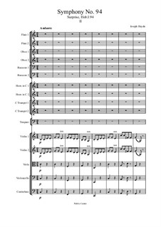 Movement II: Full score by Joseph Haydn