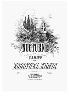 Nocturne No.4, Op.44: Nocturne No.4 by Emanuel Kania
