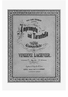 Impromptu, Op.52 No.1: Impromptu by Vinzenz Lachner