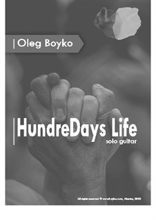 HundreDays Life (solo guitar): HundreDays Life (solo guitar) by Oleg Boyko