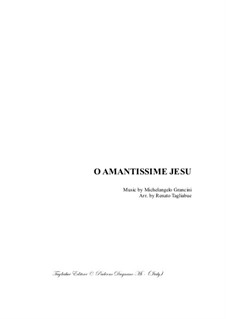 O Amatissime Jesu: O Amatissime Jesu by Michelangelo Grancini