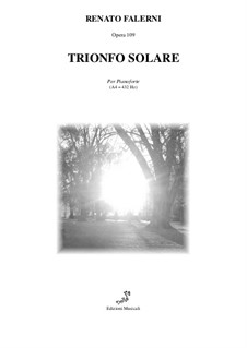 Trionfo Solare, Op.109: Trionfo Solare by Renato Falerni