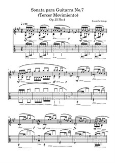 Sonata para Guitarra No.7, Op.15 No.4: Tercer Movimiento by Beautiful things Martínez