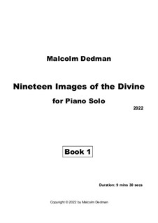 Nineteen Images of the Divine: Book 1, MMS29 by Malcolm Dedman