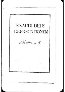 Exaudi Deus deprecationem: Exaudi Deus deprecationem by Michel Richard de Lalande