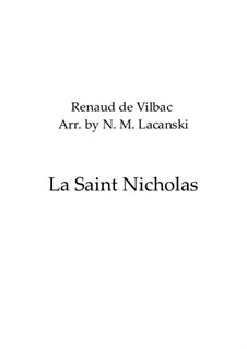 La Saint Nicholas: La Saint Nicholas by Renaud de Vilbac