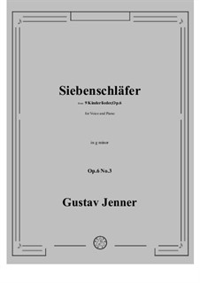 No.3 Siebenschläfer: G minor by Gustav Jenner