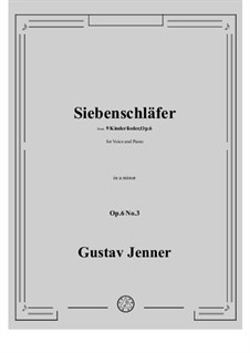 No.3 Siebenschläfer: A minor by Gustav Jenner