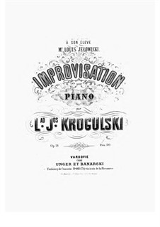Improvisation, Op.14: Improvisation by Władysław Krogulski
