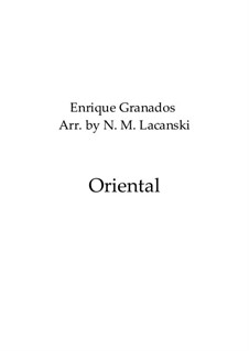Dance No.2: For violin and piano by Enrique Granados