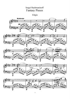 Complete set: For piano by Sergei Rachmaninoff