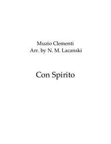 Con Spirito: Con Spirito by Muzio Clementi