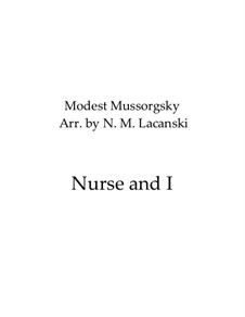 From Memories of Childhood: No.1 Nanny and I, for trumpet and piano by Modest Mussorgsky