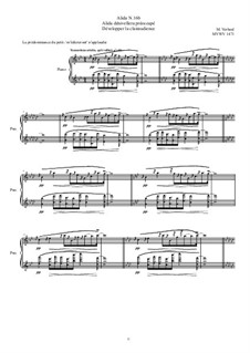 Alida No.16b for piano 'Alida dénivellera préoccupé', MVWV 1471: Alida No.16b for piano 'Alida dénivellera préoccupé' by Maurice Verheul