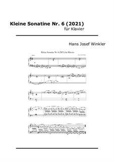Little Sonatina No.6 (2021): Little Sonatina No.6 (2021) by Hans Josef Winkler
