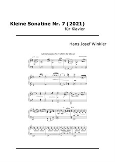 Little Sonatina No.7 (2021): Little Sonatina No.7 (2021) by Hans Josef Winkler