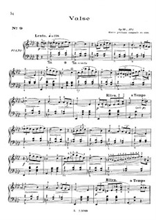 Waltzes, Op. posth.69: No.1 in A Flat Major by Frédéric Chopin