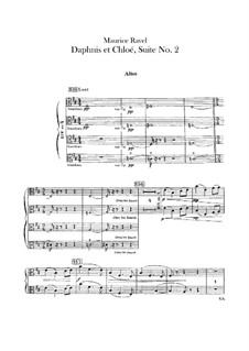 Daphnis et Chloé. Suite No.2, M.57b: Violas part by Maurice Ravel