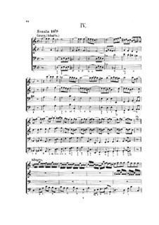 Hortus Musicus. Sonatas and Suites for Strings and Basso Continuo: Sonata and Suite No.4 in D Minor by Johann Adam Reincken