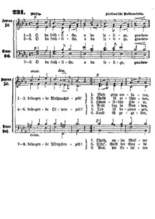 O Sanctissima (Oh, How Joyfully): For choir by folklore