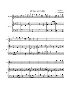 Instrumental version: For flute and piano by folklore