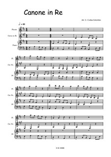 Canone in Re: Canone in Re, 3C.EM 58 by folklore