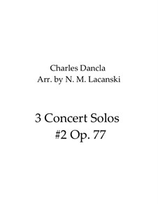 Three Concert Pieces, Op.77: No.2 by Charles Dancla