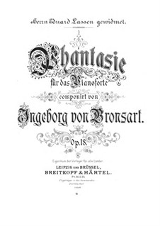Phantasie, Op.18: Phantasie by Ingeborg von Bronsart