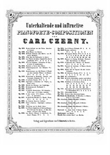 60 Nouveaux Préludes, Op.696: 60 Nouveaux Préludes by Carl Czerny