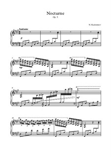 Ноктюрн, Op.5: Ноктюрн by Nikita Kadomtsev