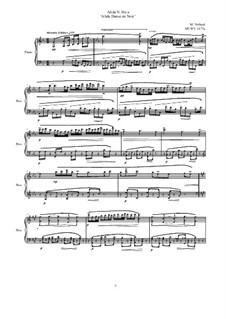 Alida No.16e a for piano 'Alida Danse en Noir', MVWV 1477a: Alida No.16e a for piano 'Alida Danse en Noir' by Maurice Verheul
