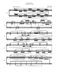 Alida No.16e b for piano 'Elle danse sur Alida', MVWV 1477b: Alida No.16e b for piano 'Elle danse sur Alida' by Maurice Verheul