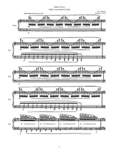 Alida No.16e c for piano 'Alida vous montre le futur', MVWV 1477c: Alida No.16e c for piano 'Alida vous montre le futur' by Maurice Verheul
