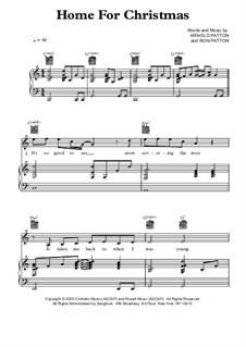 Home for Christmas: Home for Christmas by Ronald Patton, Arnold Patton