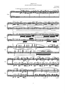 Alida No.15h for piano 'Procués collectif, nommé d'estropiée', MVWV 1464: Alida No.15h for piano 'Procués collectif, nommé d'estropiée' by Maurice Verheul