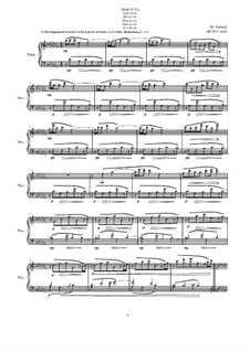 Alida No.15i for piano 'I Ben cavai, Ban çà vie, Bien çà va!, Biné çà va?, Av à bic en', MVWV 1465: Alida No.15i for piano 'I Ben cavai, Ban çà vie, Bien çà va!, Biné çà va?, Av à bic en' by Maurice Verheul