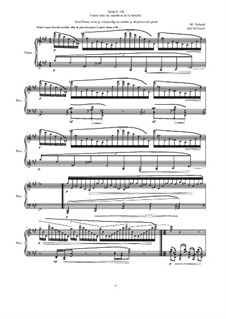 Alida No.15k for piano 'Faites taire les membres de la famille', MVWV 1467: Alida No.15k for piano 'Faites taire les membres de la famille' by Maurice Verheul