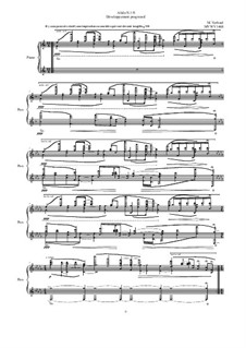Alida No.15l for piano 'Développement progressif', MVWV 1468: Alida No.15l for piano 'Développement progressif' by Maurice Verheul