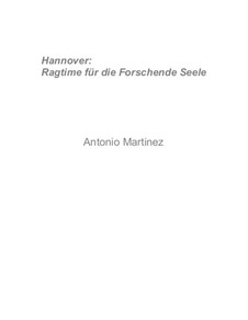 Rags of the Red-Light District, Nos.71-92, Op.2: No.85 Hannover: Ragtime for the Exploratory Soul by Antonio Martinez