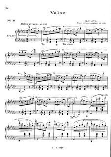 Waltzes, Op. posth.70: No.1 in G Flat Major by Frédéric Chopin