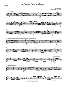 A Breeze from Alabama: For oboe and piano by Scott Joplin