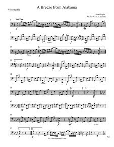 A Breeze from Alabama: For string quartet by Scott Joplin