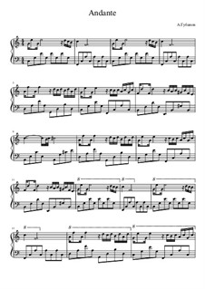 Анданте, Op.1 No.9: Анданте by Alexander Gubanov