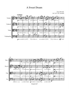 No.17 A Sweet Dream: For string quartet by Géza Horváth